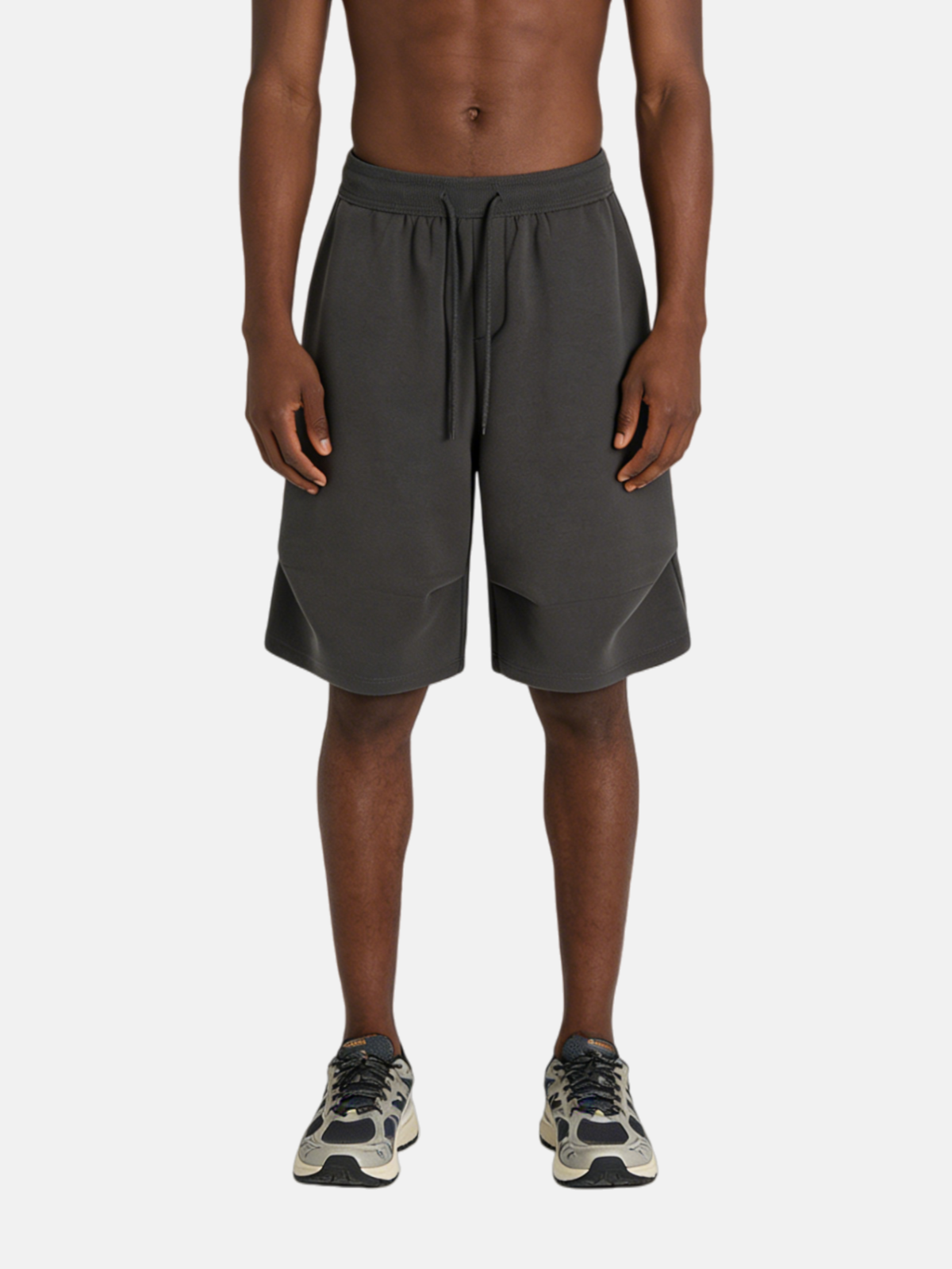 Haaura Wrinkle Longline Shorts