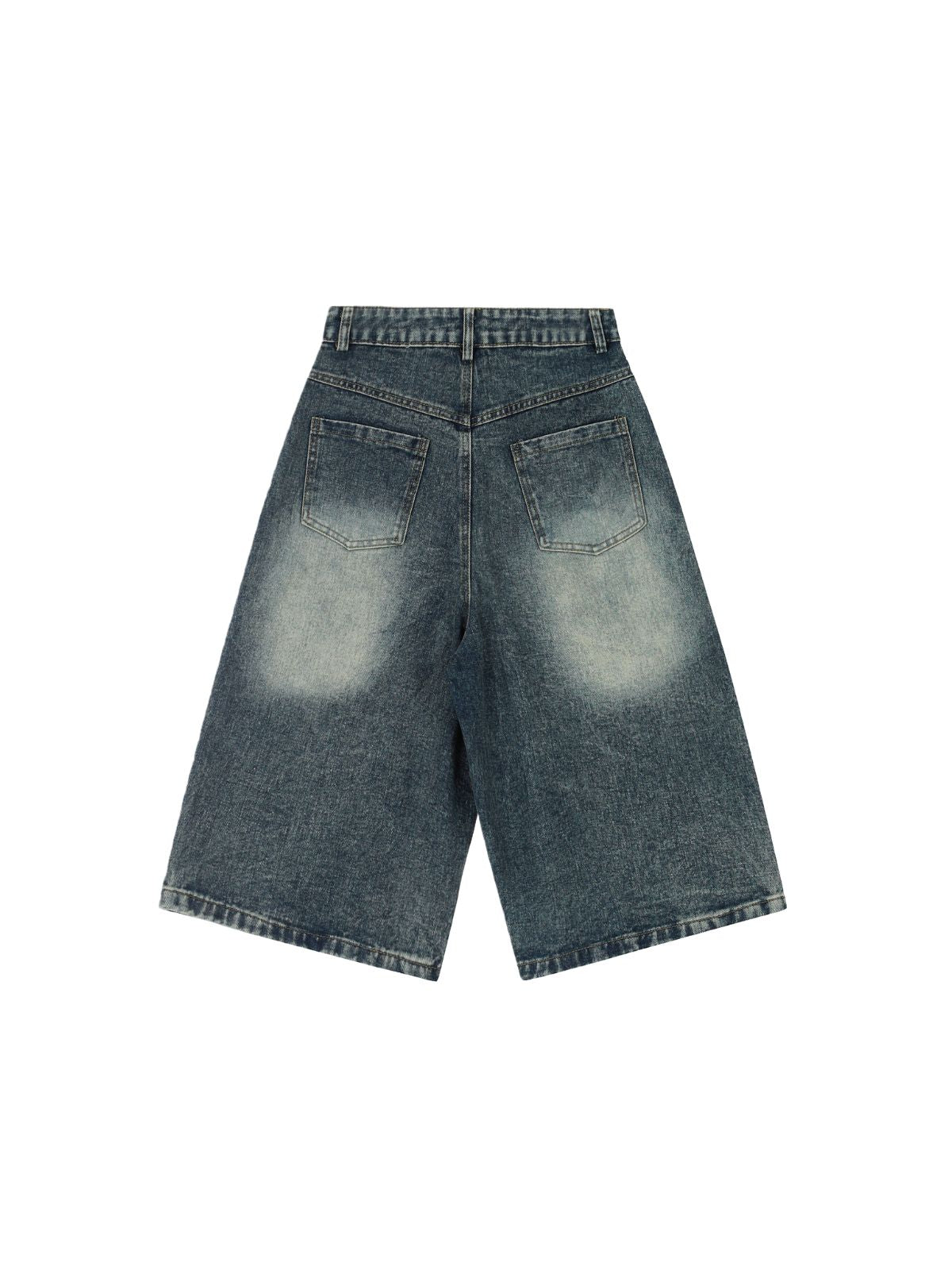 Haaura Pearl Embellished Baaggy Longline Jorts